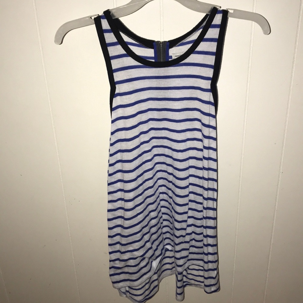 American Eagle Striped Tank Top